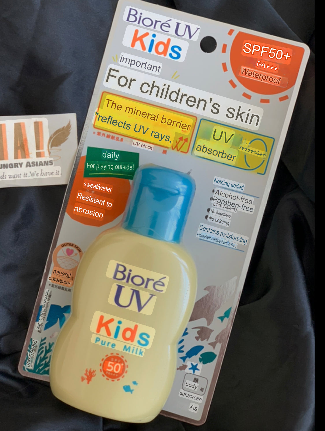 Biore UV KIDS Pure Milk Sun Protection SPF50 PA+++