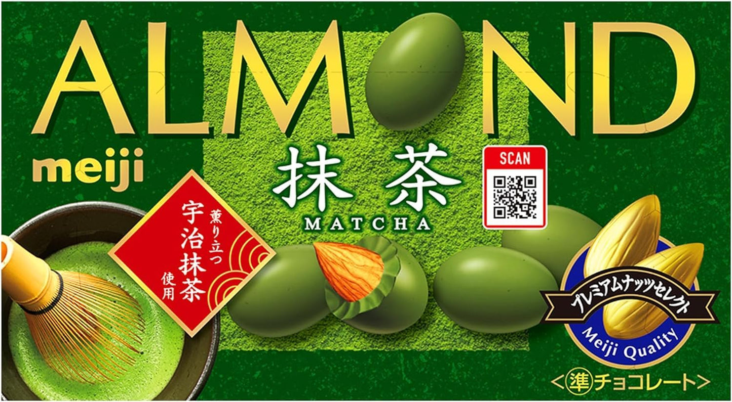 Meiji Almond Matcha