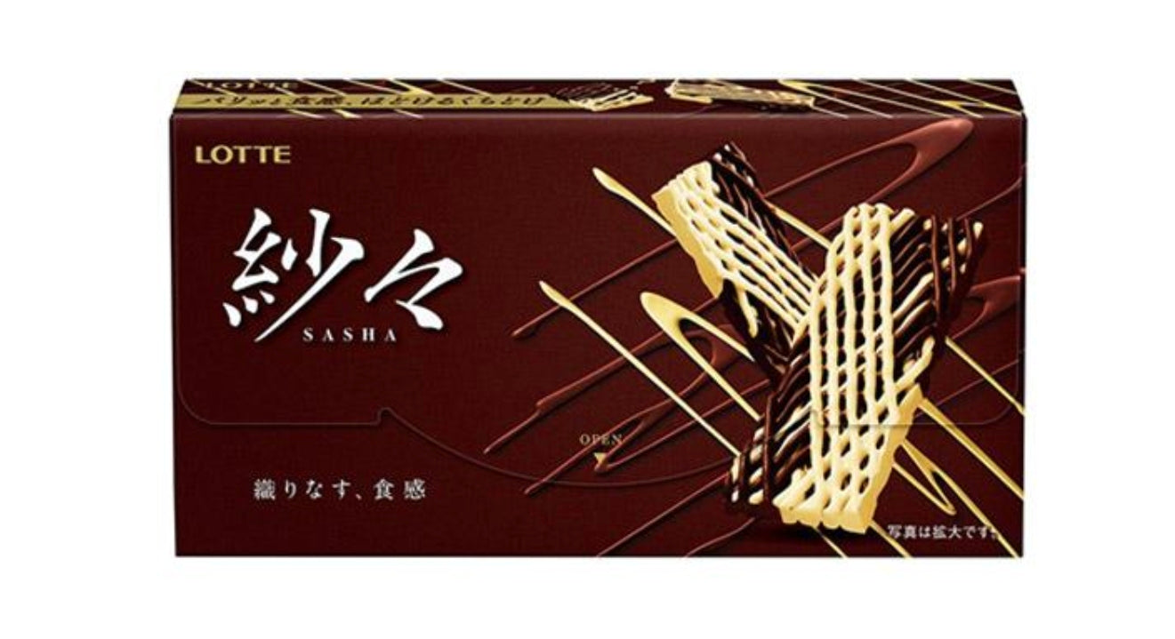 Lotte Shasha Chocolate
