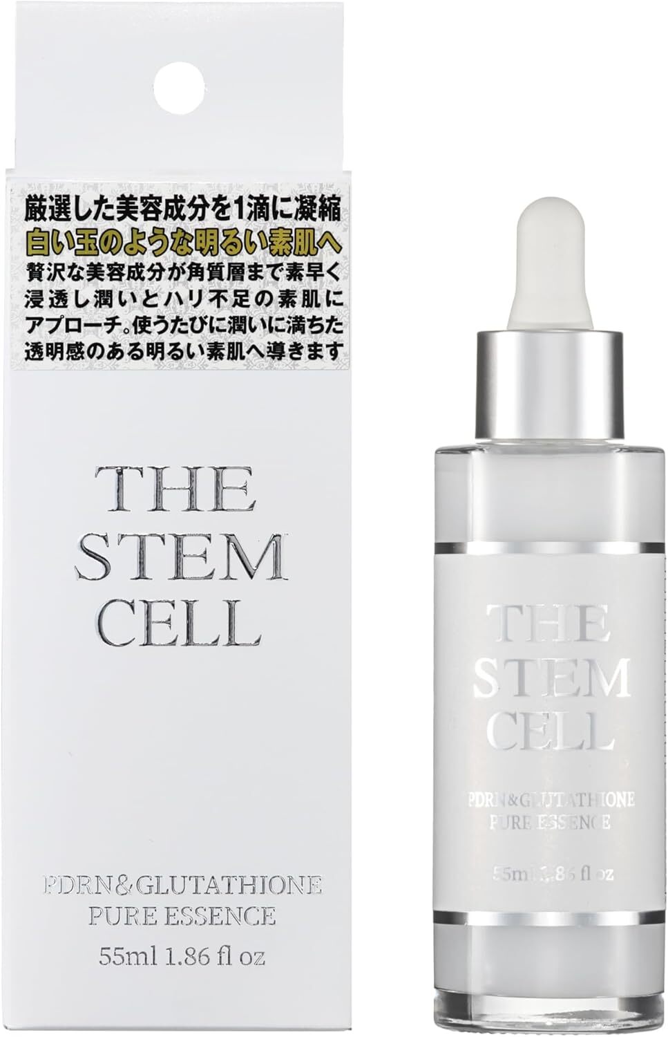 THE STEM CELL PDRN & Glutathione Pure Essence for clear radiant skin with exosomes and glutathione