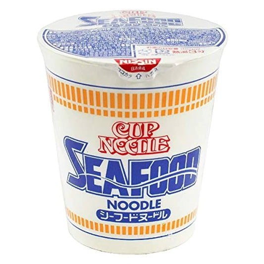 Nissin Cup Seafood Noodles Reg (Non-Halal)
