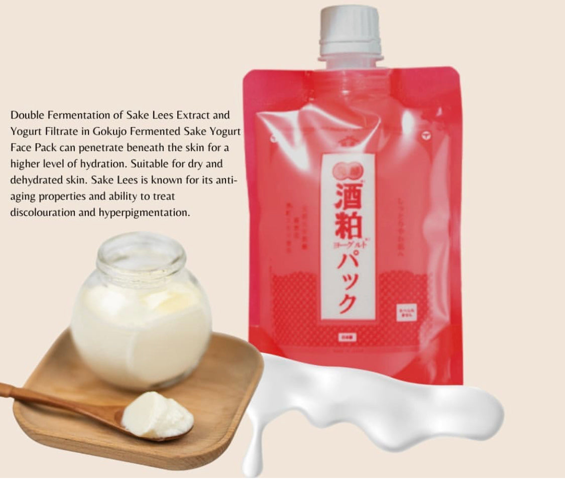 Gokujo Fermented Sake Yogurt Face Pack