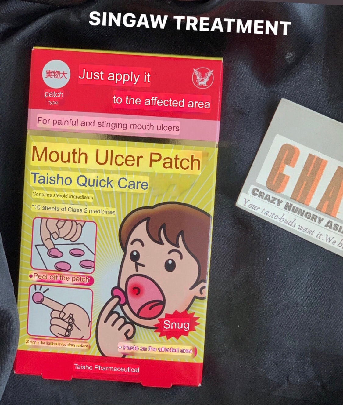 Mouth Ulcer Patch ( Singaw Treatment)