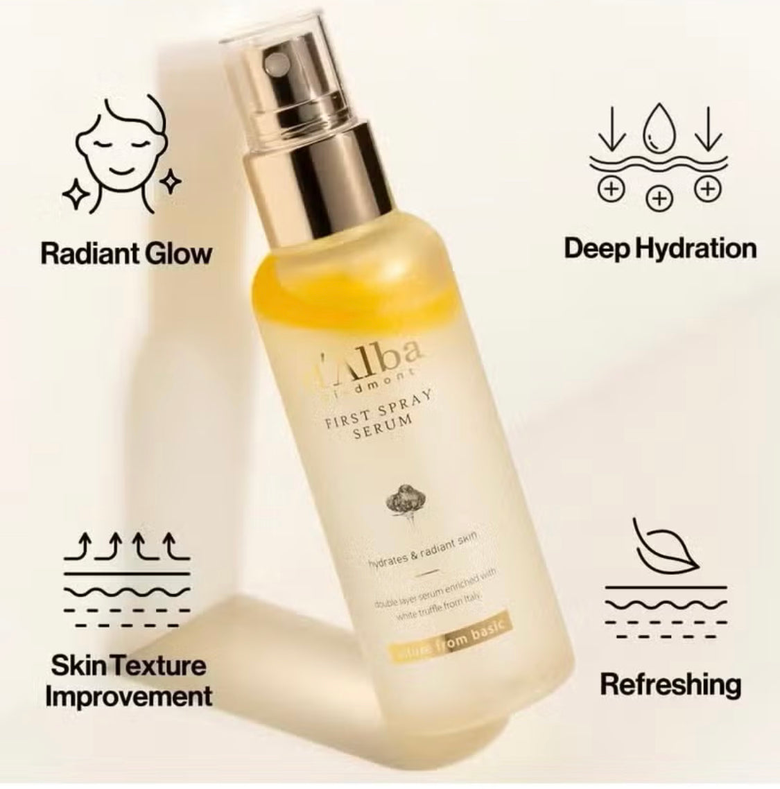 d’Alba Italian White Truffle First Spray Serum Authentic 50ml Japan 🇯🇵