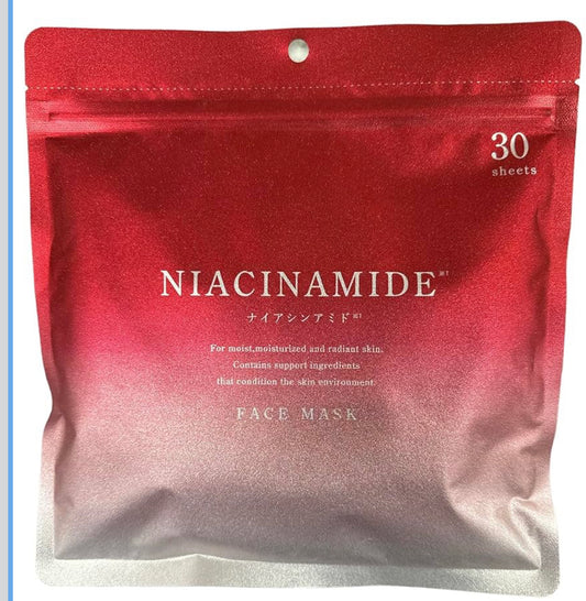 Niacinamide FACE MASK Pack 30 Sheets