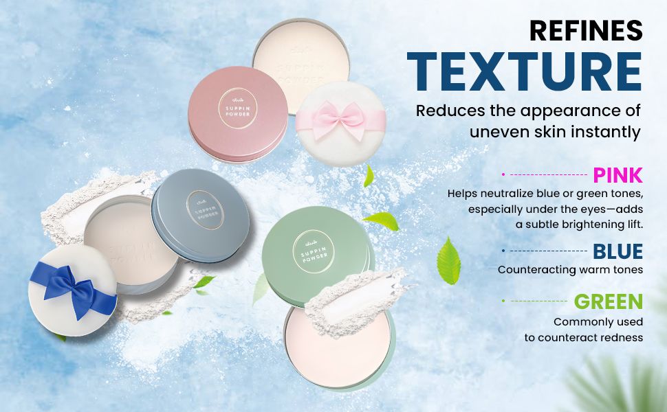 Club Suppin Transcluent Setting Powder Foundation + Overnight Skincare
