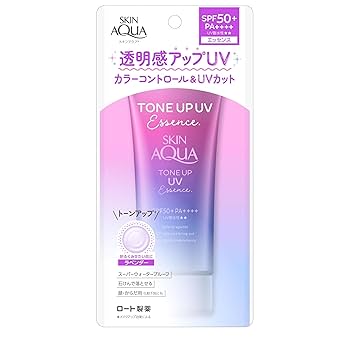 SKIN AQUA UV SPF50+ / PA++++ Transparency up Tone UV Essence