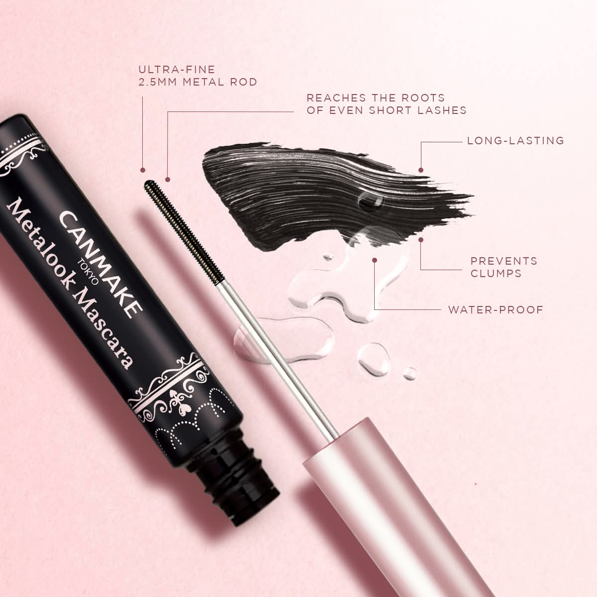 Canmake Metalook Mascara ( Black)